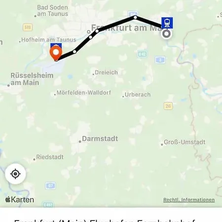 Appartamento Luxury Near Frankfurt 8 Person 24 7 Check *